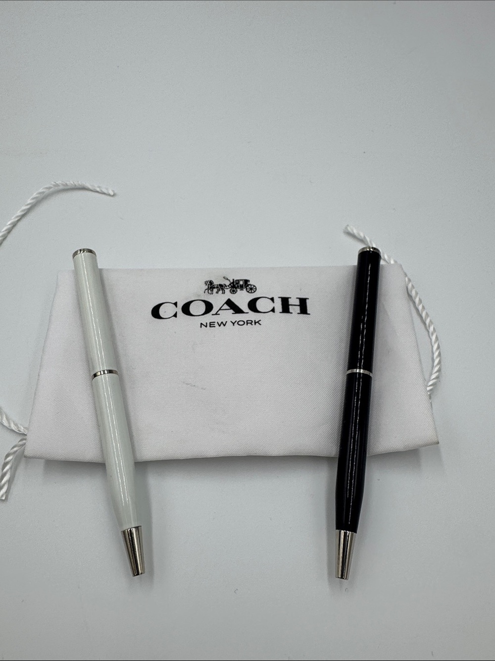 Coach Pen - Black & White - Pick 1 - NWOT